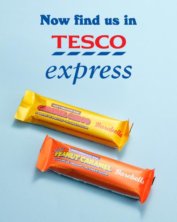 Instagram image with caption: Your Tesco snack run just got a LOT...