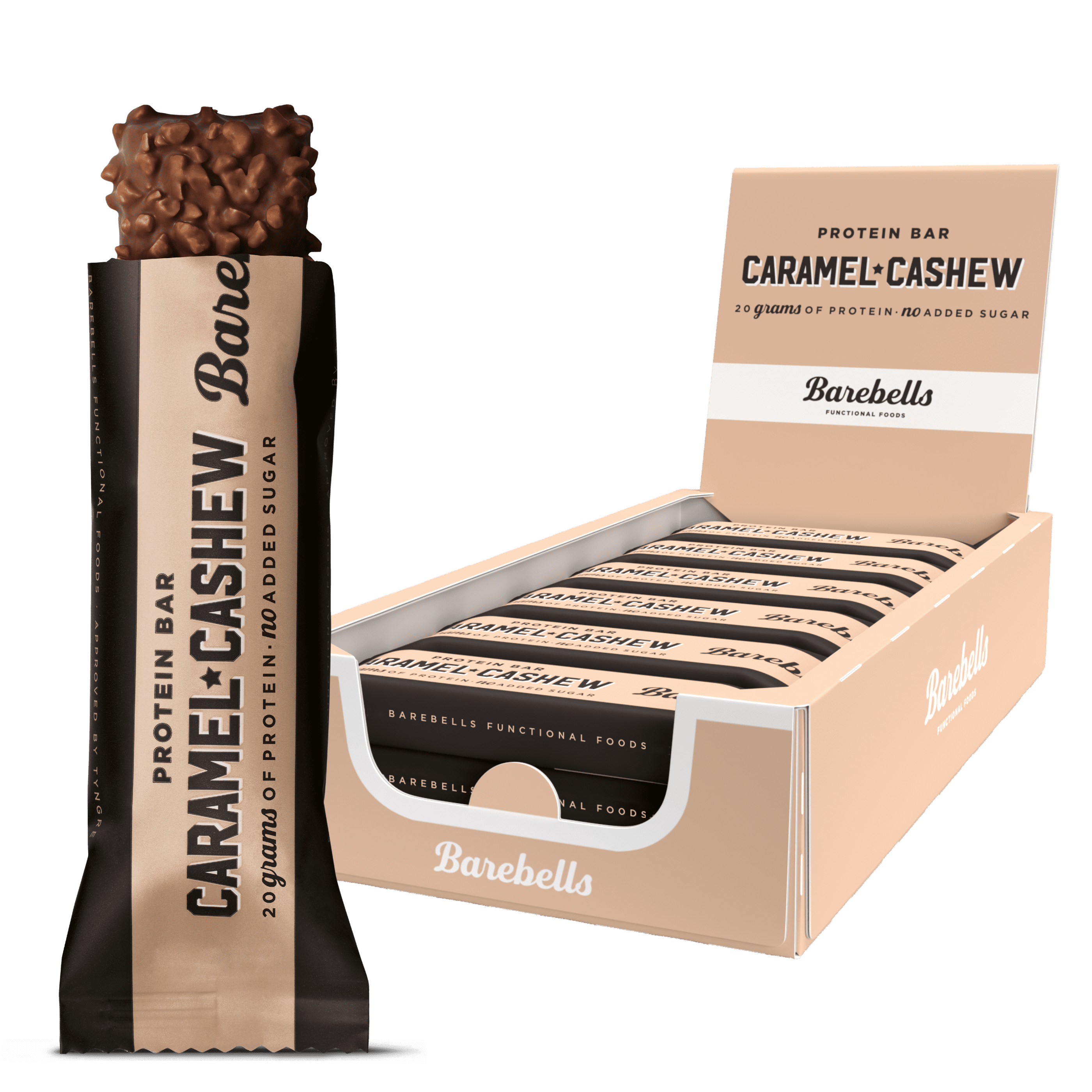 Barebells Caramel Cashew Protein Bar Buy Barebells Online