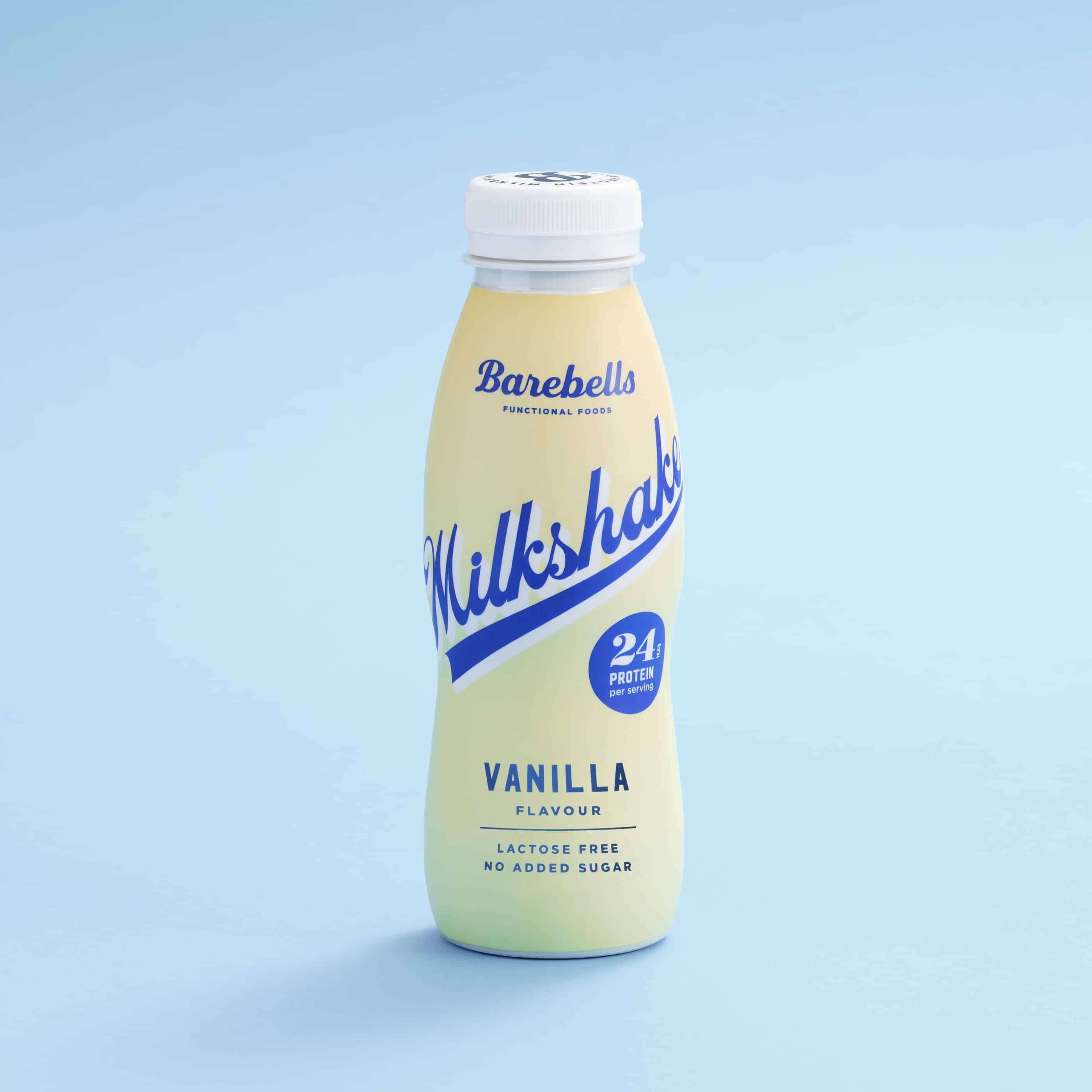 Lactose free vanilla shake from Barebells