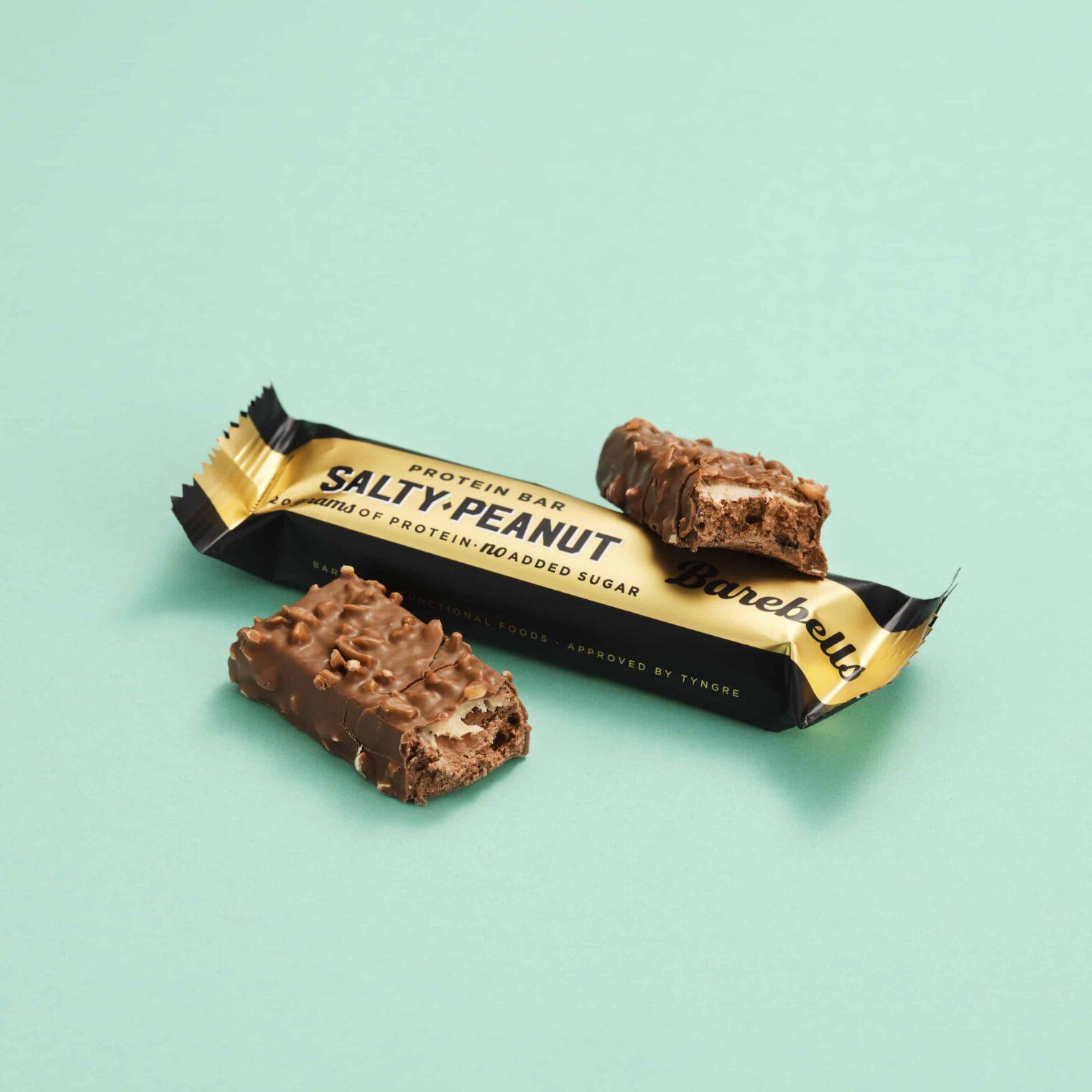 Barebells Salty Peanut low sugar protein bar