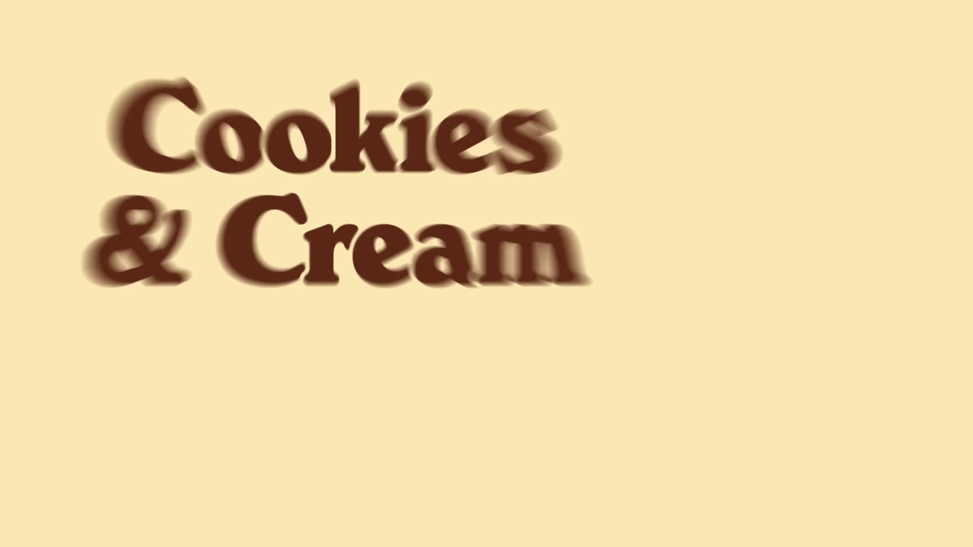 Cookies & Cream Milkshake