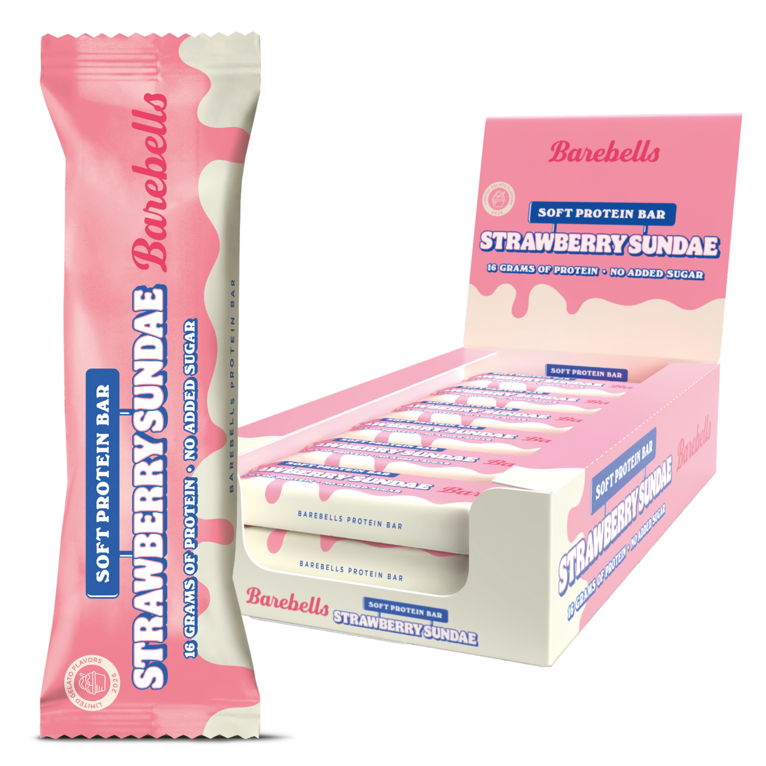 Barebells Strawberry Sundae Product image