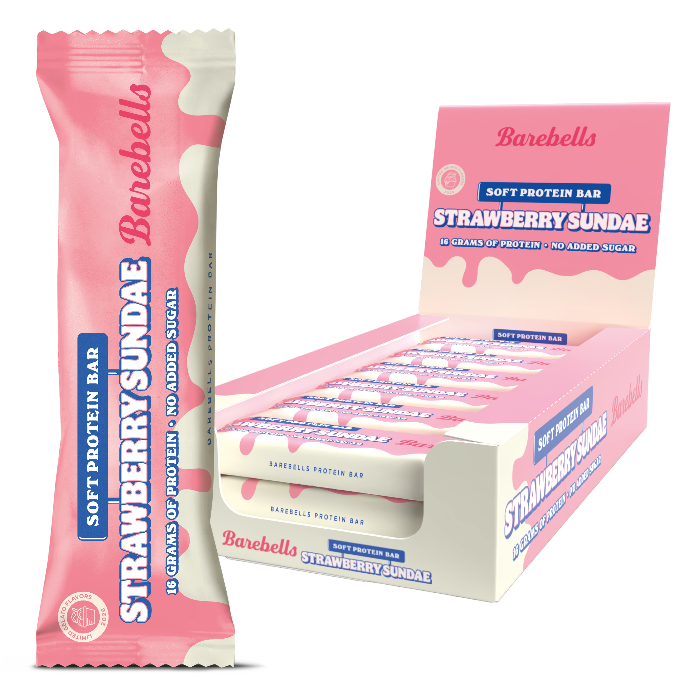 Barebells Strawberry Sundae Product image